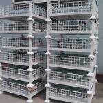 Stackable Powder Coating Metal Storage Container