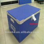 Corrugated plastic turnover box