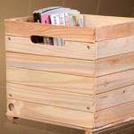Natural wood /wooden crate