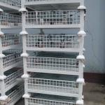 Stackable Powder Coating Metal Wire Container