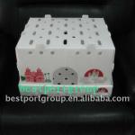 Anti-static hollow board turnover box