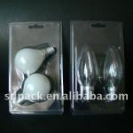 bulb blister bulb packaging bulb clemshell Plastic packaging for LED