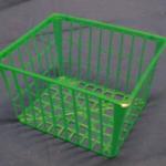 small plastic strawberry basket