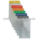 clear pvc card bag holder