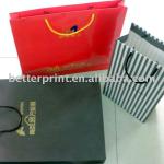 packing clothes paper bag/ shopping bag printing service