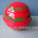 Christmas candle ball with fancy printing ML-202