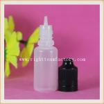 15 ml dropper bottles plastic ldpe with child security and tamper proof cap 15ml PE dropper bottle