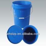 16L pattern fashionable plastic bucket WHP16-1