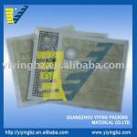 3 sides sealed plastic bag with tear notch YY-84016