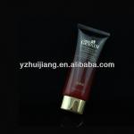 38ml natural foundation cosmetic plastic packing tube with oval UV cap HJ-03187