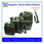 5L 10L 20L portable steel gasoline can wx042
