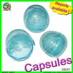 All High Quality Plastic Transparent Toy Egg Capsule S8007