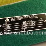 Aluminum Etching Label
