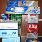 Box for packing toothpaste or cosmetic PB