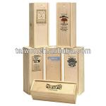Cheap custom wooden boxes for wine Can be customerize