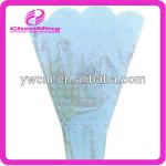 China yiwu printed color plastic printed bopp flower sleeve bag MF-008