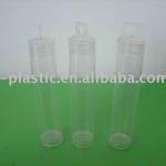 Clear Tubes with hanging plug All