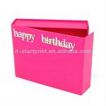 Colourful cardboard box packaging manufacturer GIFT-01