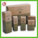 Cosmetic set paper gift packaging box XZY0163-BK