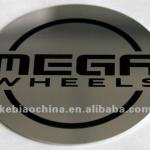 custom aluminum metal logo plate KB5022