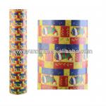 Custom wholesale luxury christmas wrapping paper rolls jumbo rolls YX-JRP011