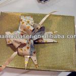 Customized Pull Flower Ribbon Wholesales/ BOPP glitter flower ribbon 01