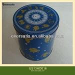 Cylindrical Nice Hot Sell Tin Box ES13HD016
