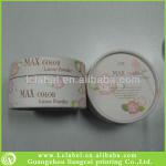 Decorative hight quality round loose powder paper box loose powder packaging box LC-0056