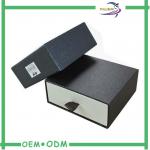 Drawer shaped black cardboard boxes FS-122605 black cardboard boxes