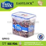 eco-friendly Rectangular storage plastic boxes with lid GP013
