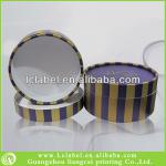 Elegant round paper powder box loose powder box LC-0057