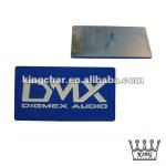 Enamel aluminum with spray blue nameplate / logo name plate / Enamel Aluminum Label / metal soft enamel plate VL-nameplate-120911-11