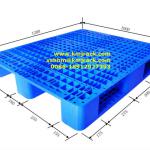 Euro Plastic Pallet size in 1200*1000*150mm Selective
