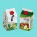 Evergreen gable top carton for chilled filling fresh milk juice can be run on Nimco shikoku filling machine Evergreen Gable top carton