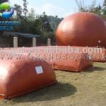 floating biogas tank