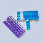 Free cute pill case / designer pill case / 7 case round pill box YH-15