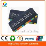 garment hang tag printing with cheap price Customized model
