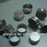 Glass bottle caps aluminum screw cap for sale paypal accept CG