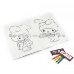 good quality furtherance custom-made coloring book paper colouring in set 20140107 (6)_c