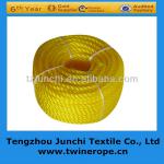 Good Quality High tensile Twisted 3-Strand PE Rope 3-Strand