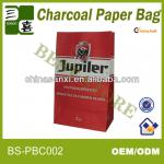 High quality charcoal paper bag for charcoal package KR023
