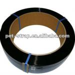 high tensile black color pet strap for packing JL1608