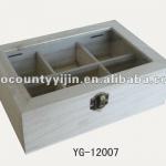 light wood tea box YG-12007