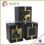 Luxury Candle Gift Packaging Box With Gold Stamping HC-RM001