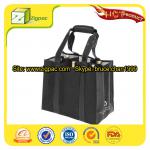 Made in china with competitive rate and FTA certificate approved newest nonwoven wine tote bag NWB001029