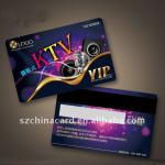 Magnetic VIP membership card with signature panel Plastic card