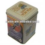 metal can coffee package with CMYK printing CA110-A
