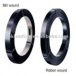 Min750Mpa black painted and waxed steel strapping Q235