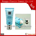 New design cosmetic plastic tube with special cap WK