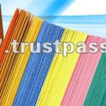Offset Printing paper in white and coloured